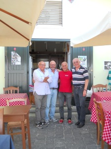 da sinistra: Di Meglio, Corbino, Esposito e Califano